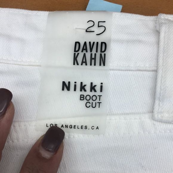 David Kahn Nikki Martini Bootcut Jean size 25 - Picture 3 of 11